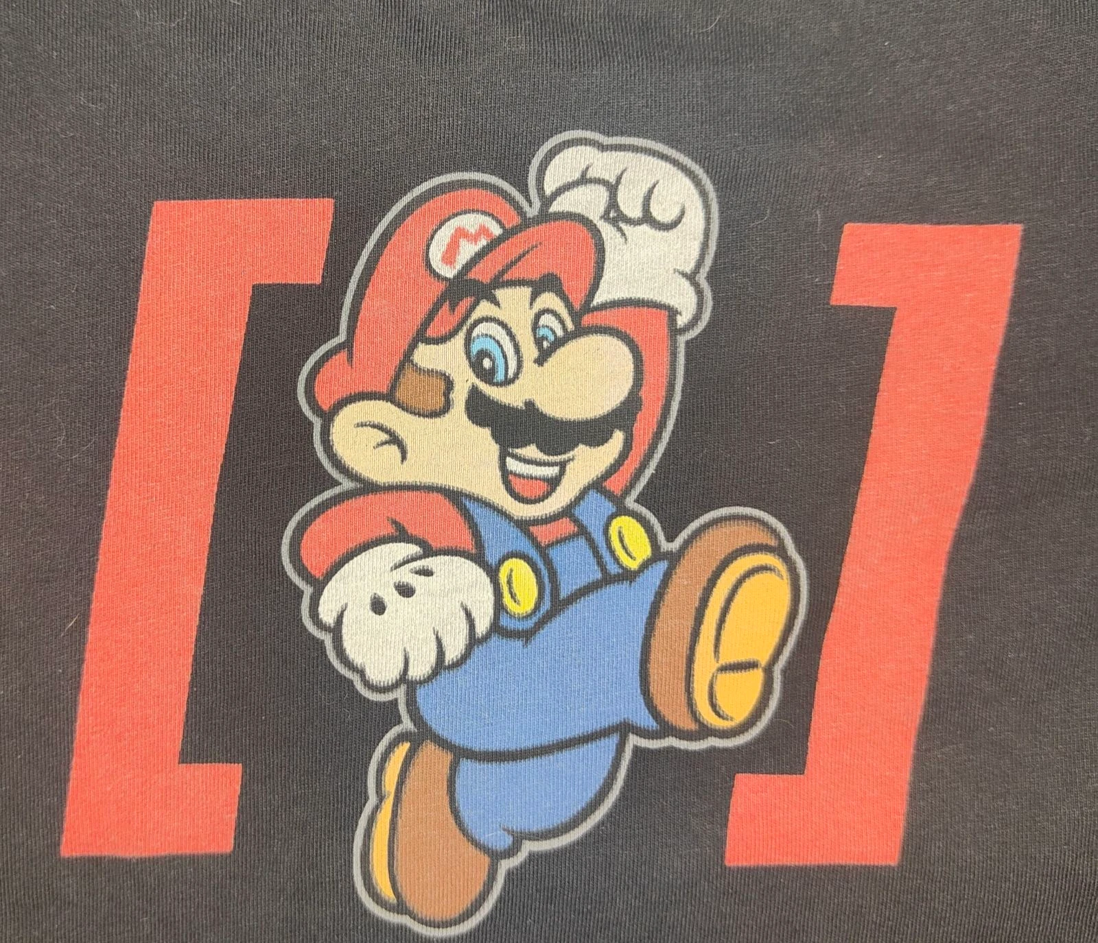 Zwart Super Mario x Capslab Officieel T-shirt 12 jaar – photo 2